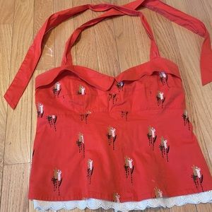 Floreat summer halter top